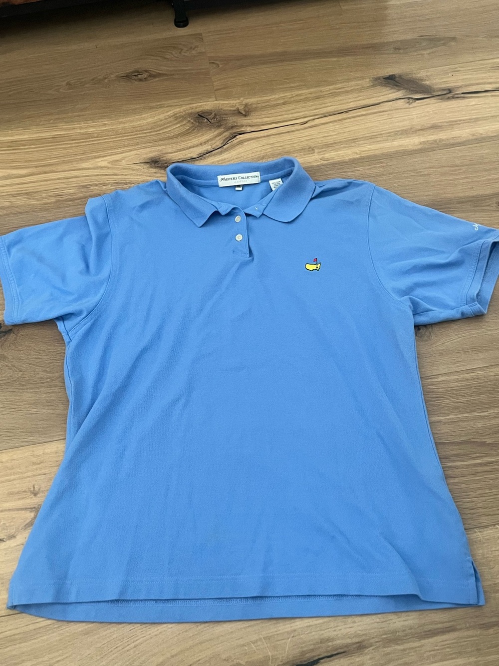 Masters Light Blue Polo Button-Down Shirt